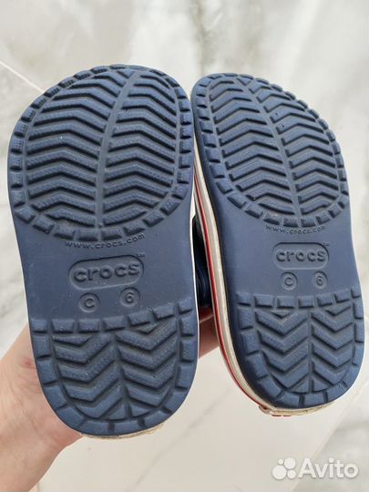 Crocs сланцы детские