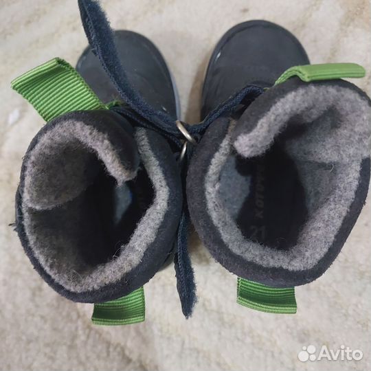 Сапоги детские котофей размер 21