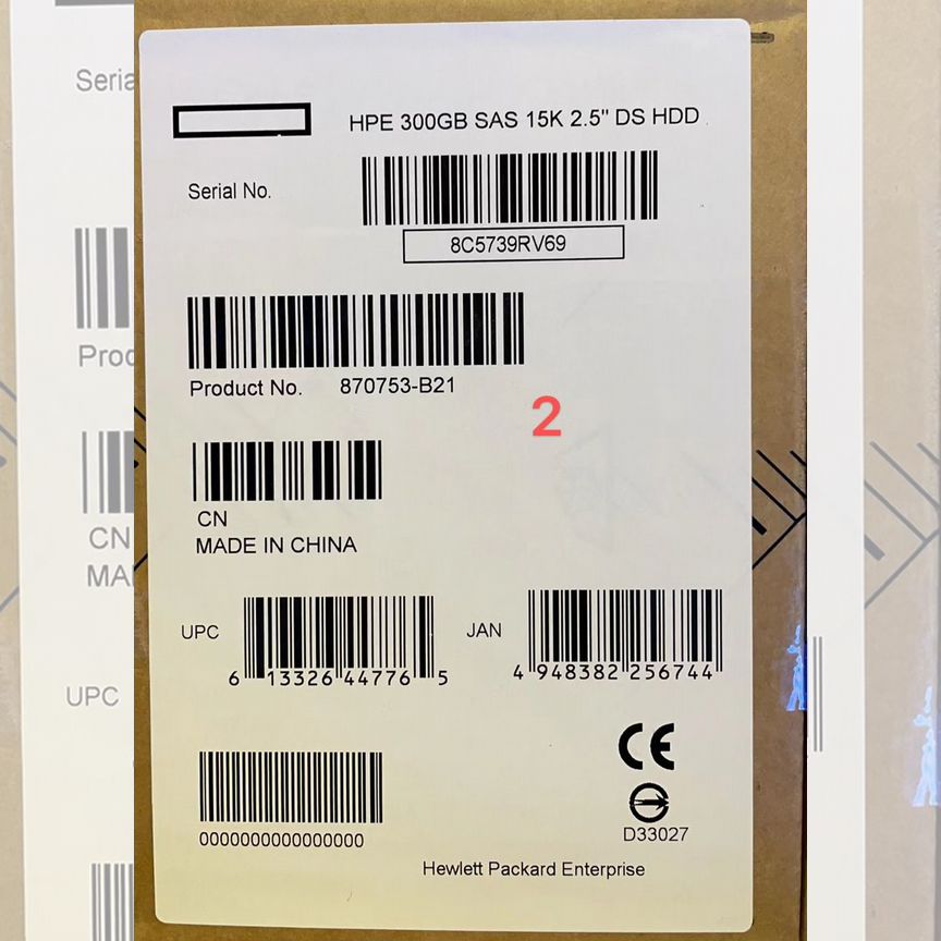 [870753-B21/870792-001] Жесткий Диск Hp 300gbg8-G10