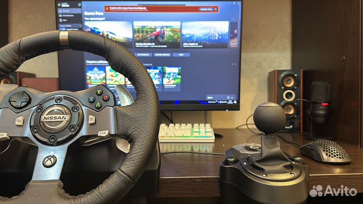 Игровой руль logitech g920
