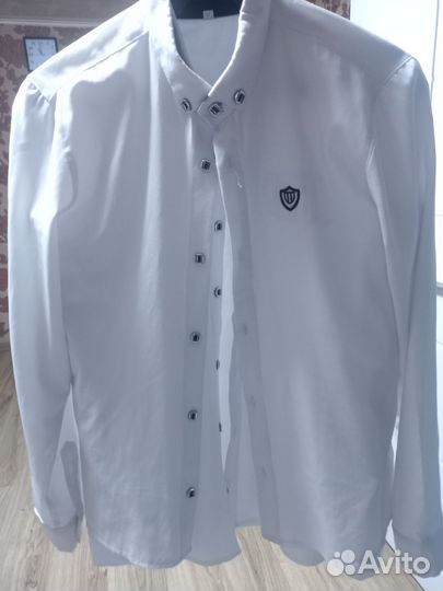 Рубашка белая для девочки 164