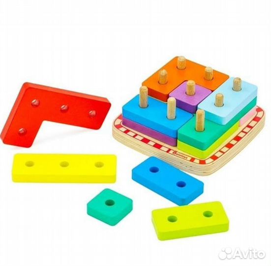 Развивающие деревянные игрушки