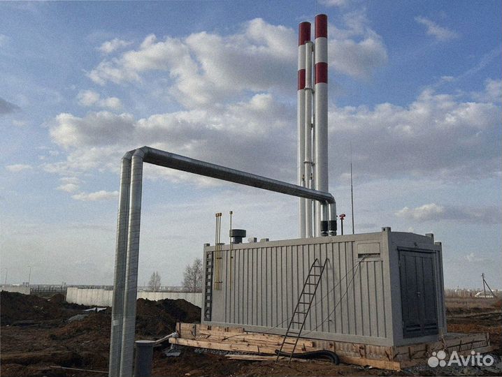 Блочно-модульная котельная alfa 200. до 1,9 мвт