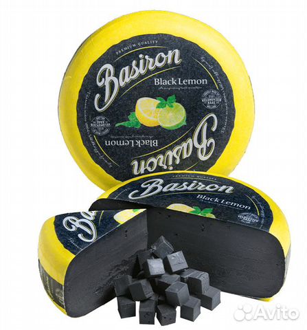 Сыр черный лемон black lemon basiron Голландия
