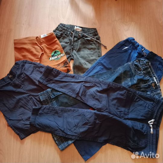 Вещи пакетом на мальчика 116 122 бу