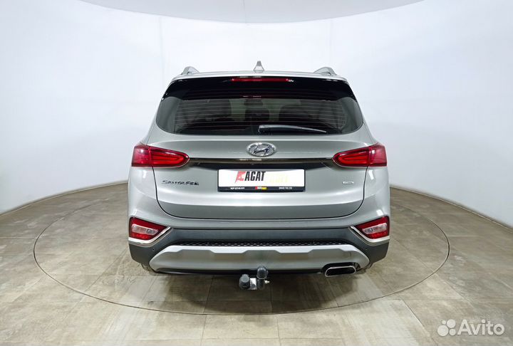 Hyundai Santa Fe 2.4 AT, 2019, 66 000 км