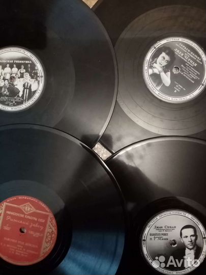 Пластинки для патефона