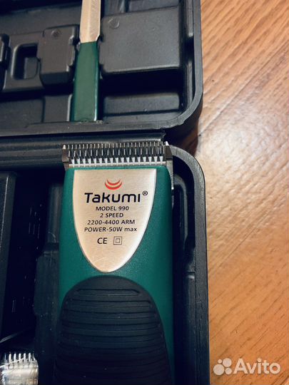 Машинка для стрижки животных Takumi 990
