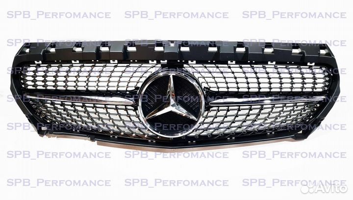 Mercedes CLA C117 13-16 решетка Diamond