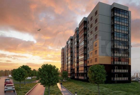 1-к. квартира, 38 м², 9/9 эт.