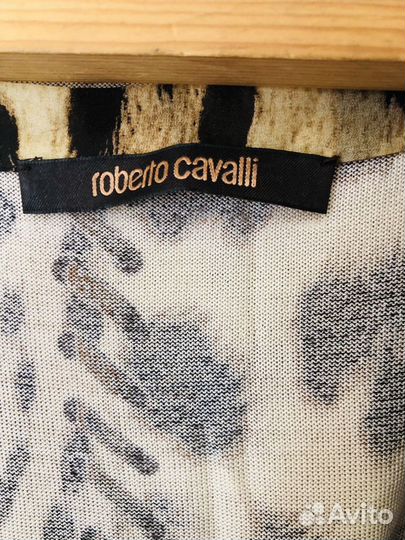 Топ и кардиган Roberto Cavalli