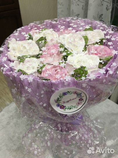 Букеты, композиции из зефира