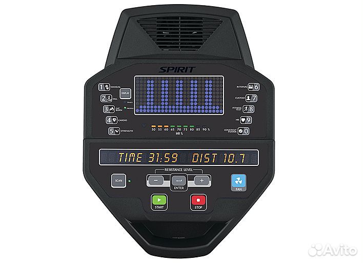 Эллиптический тренажер Spirit Fitness CE850