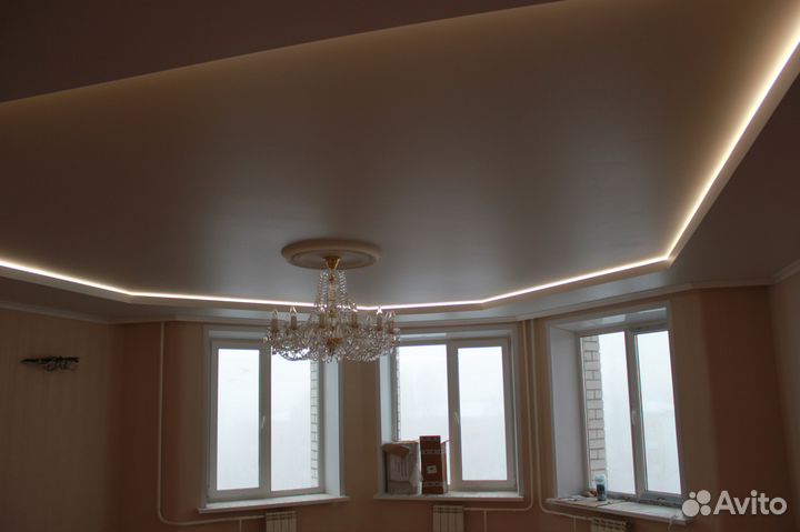 Натяжные потолки