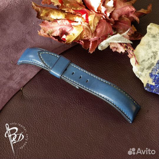 Качественный handmade ремешок на часы Breitling