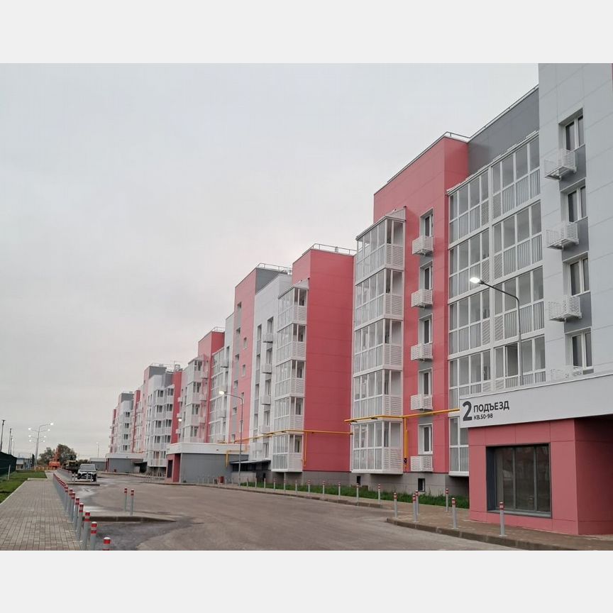 2-к. квартира, 54,3 м², 5/5 эт.