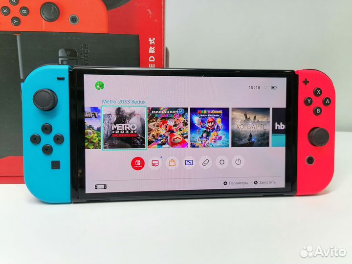 Новый Nintendo Switch Oled 192gb Прошит