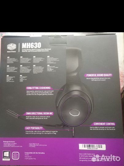 Игровые наушники Cooler Master MH630