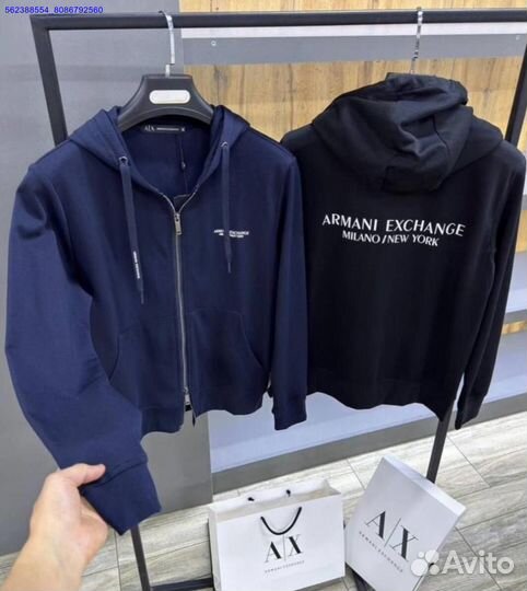 Худи Armani Exchange Milano New York (Арт.16026)