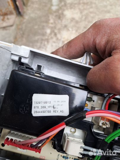 Модуль управления стиральной машины beko