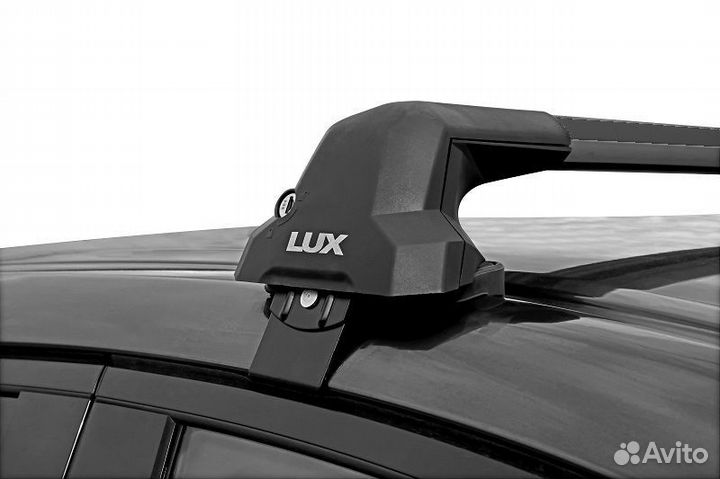Багажник на крышу LUX city Staria 2021- черный