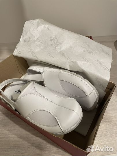 Сабо женские 37 размер натуральная кожа новые