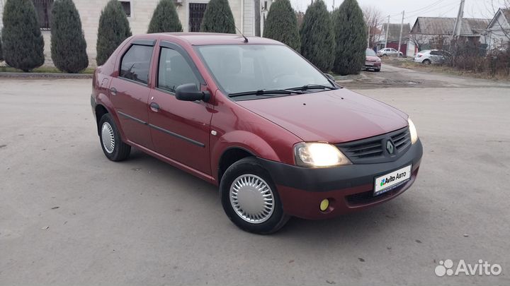 Renault Logan 1.6 МТ, 2009, 205 000 км