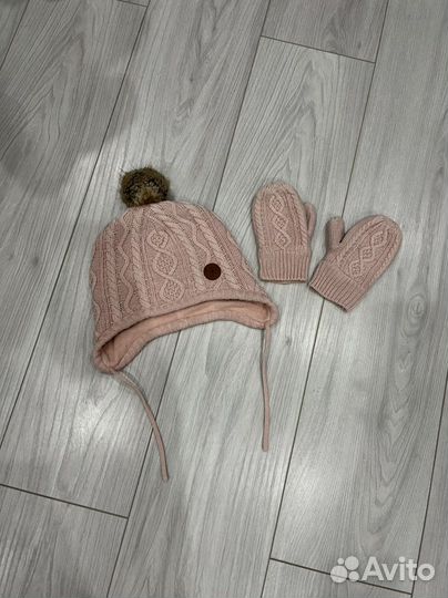 Шапка + варежки