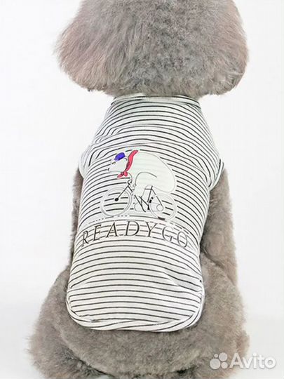 Одежда для собак и кошек новая, майка для собаки
