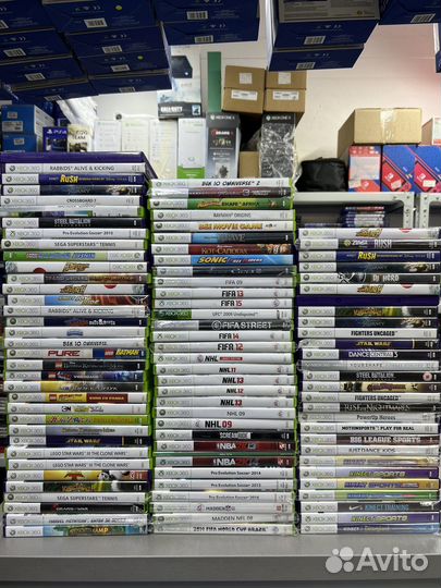 Игры xbox 360 много, обмен (магазин)
