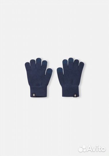 Перчатки шерстяные Reima Rimo синие 6-8 л