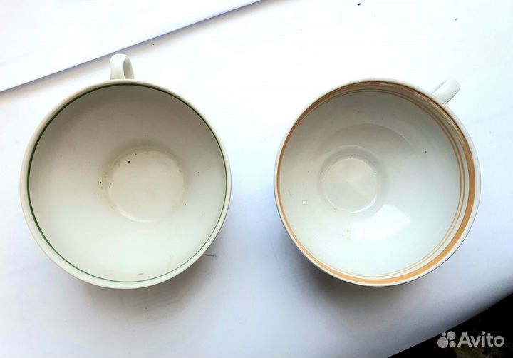 Чайные чашки дулево винтаж 1994 год