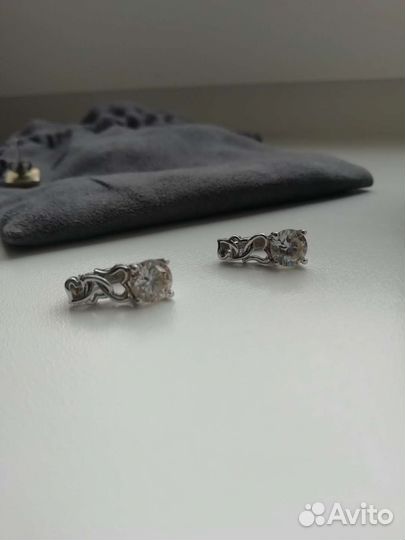 Серебряные серьги
