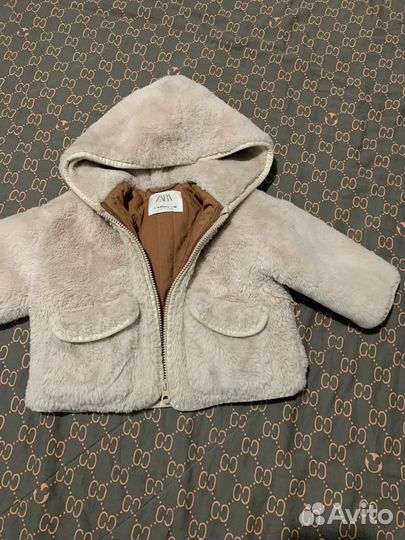 Шуба тедди zara оригинал