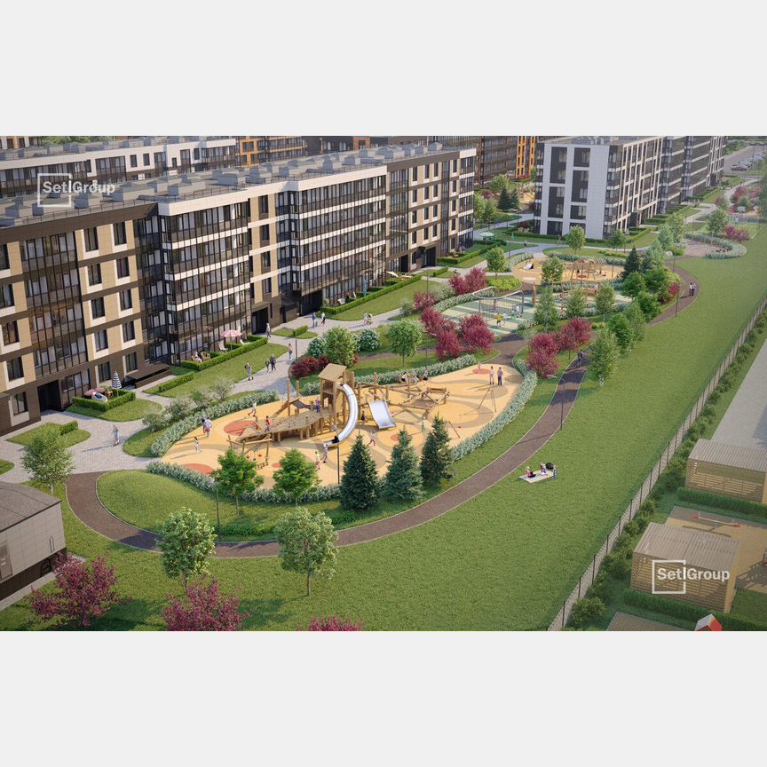 1-к. квартира, 35,7 м², 1/5 эт.