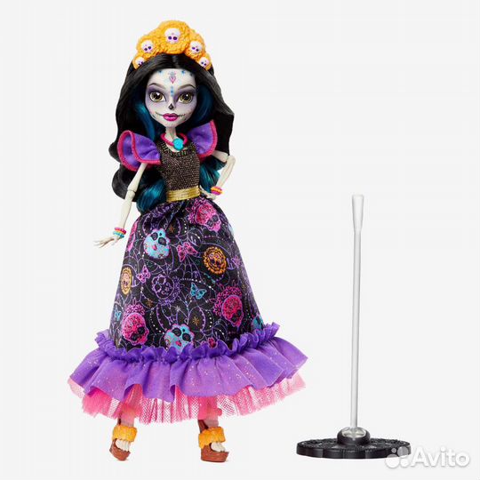 Monster High Howliday Skelita Dia de Muertos