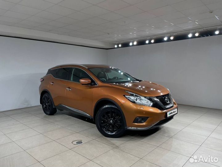 Nissan Murano 3.5 CVT, 2017, 55 770 км