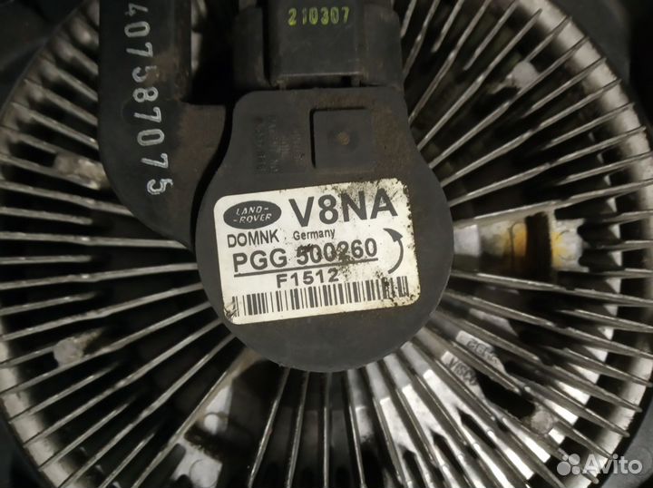 Муфта с вентилятором в сборе Range Rover L322 3.6D