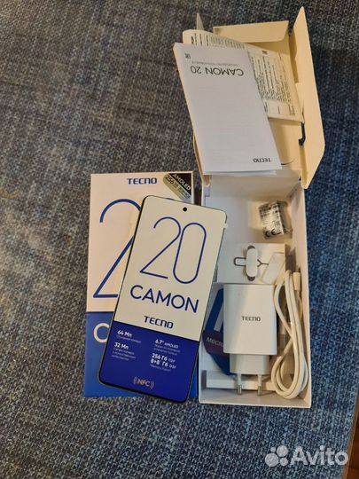 TECNO Camon 20, 8/256 ГБ