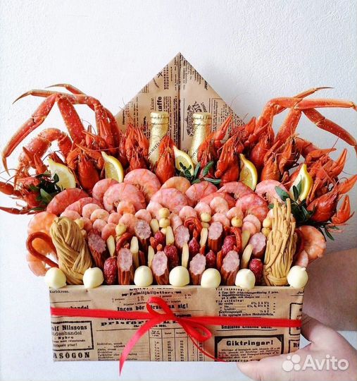 Съедобные букеты для мужчин