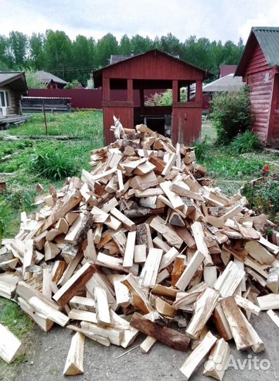 Дрова колотые привезем