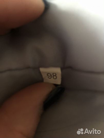 Полукомбинезон осенне/зимний р. 98 на синтепоне