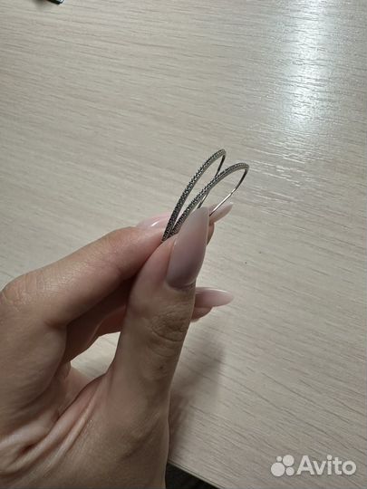 Серьги pandora оригинал