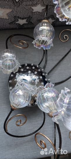 Люстра потолочная подвесная бу