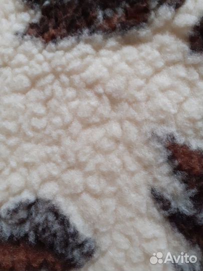 Плед -одеяло 200 на 156, 100 % натуральная овчина