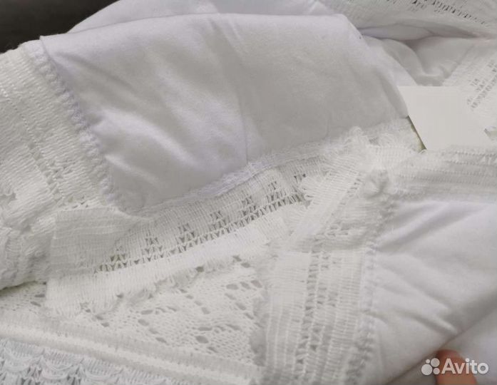 Плед детский вязаный