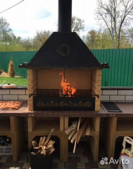 Печь барбекю