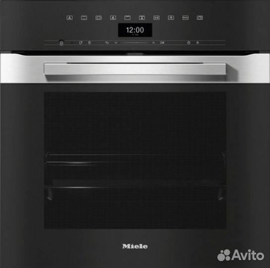 Духовой шкаф Miele H7464 BP clst (черн./хром)