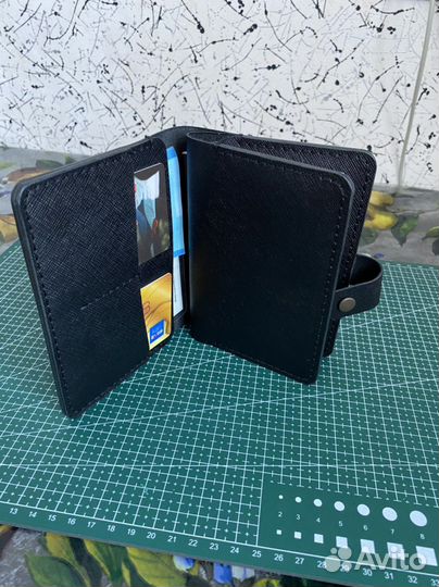 Обложка на документы. Докхолдер натуральная кожа