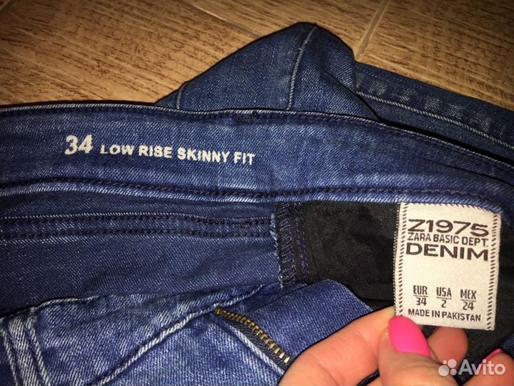 Джинсы Zara 34